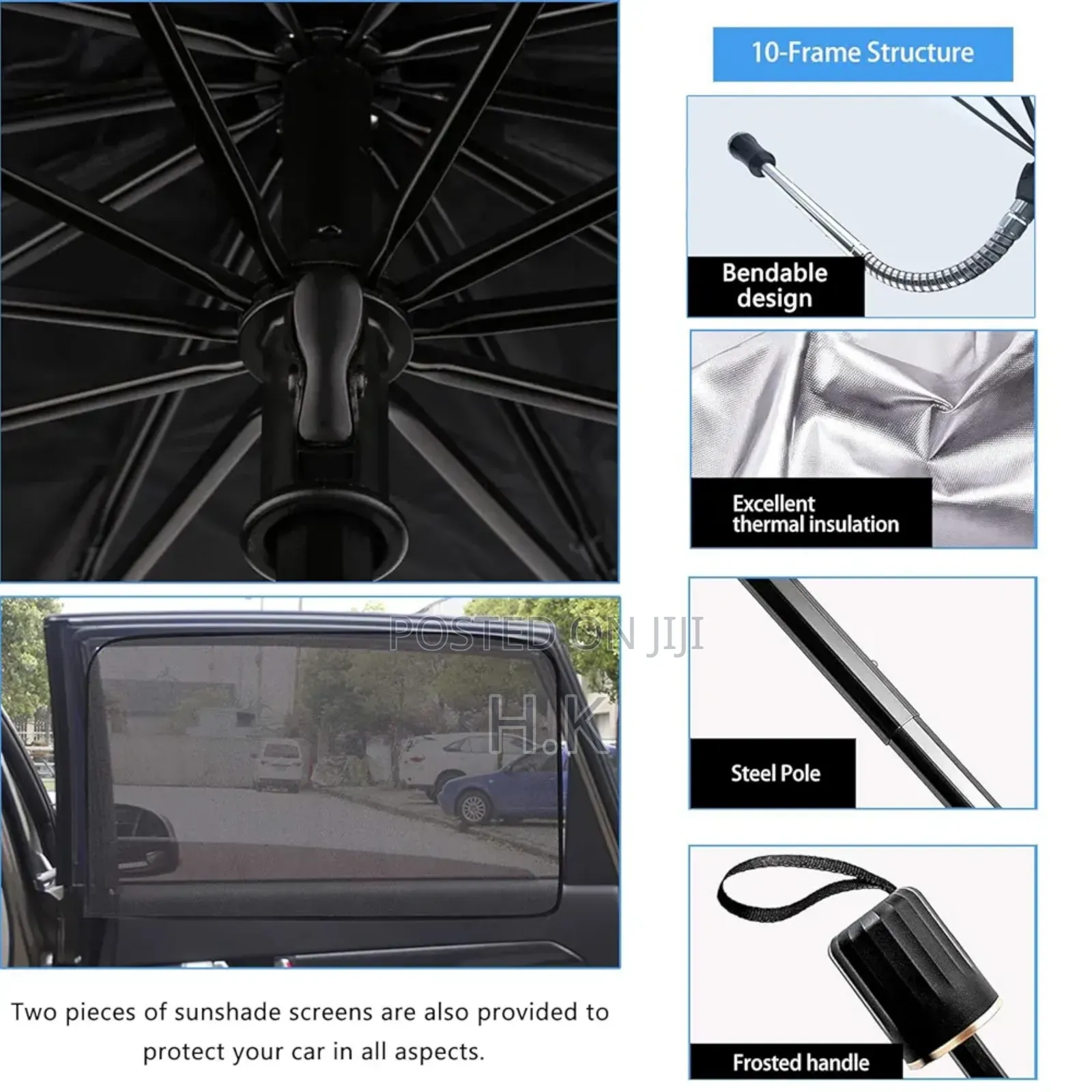Foldable Car Windshield Sun Shade