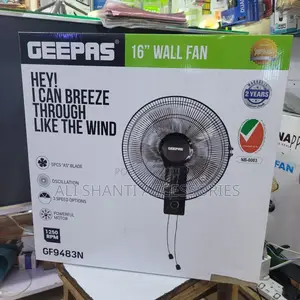 Geepas Wall Fan, Electric Wall Fan Geepas
