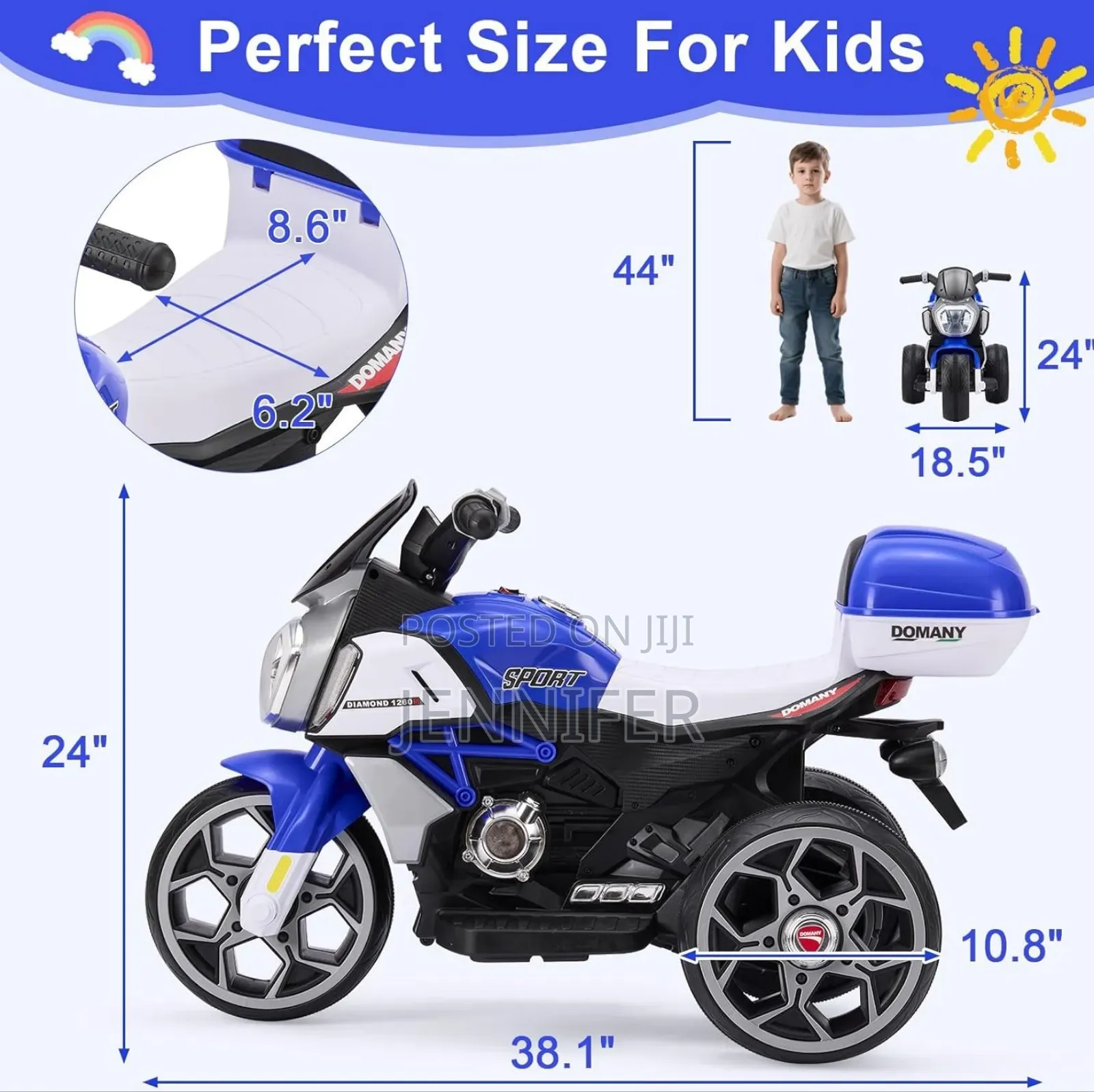 6v Kids Electric Motorcycle