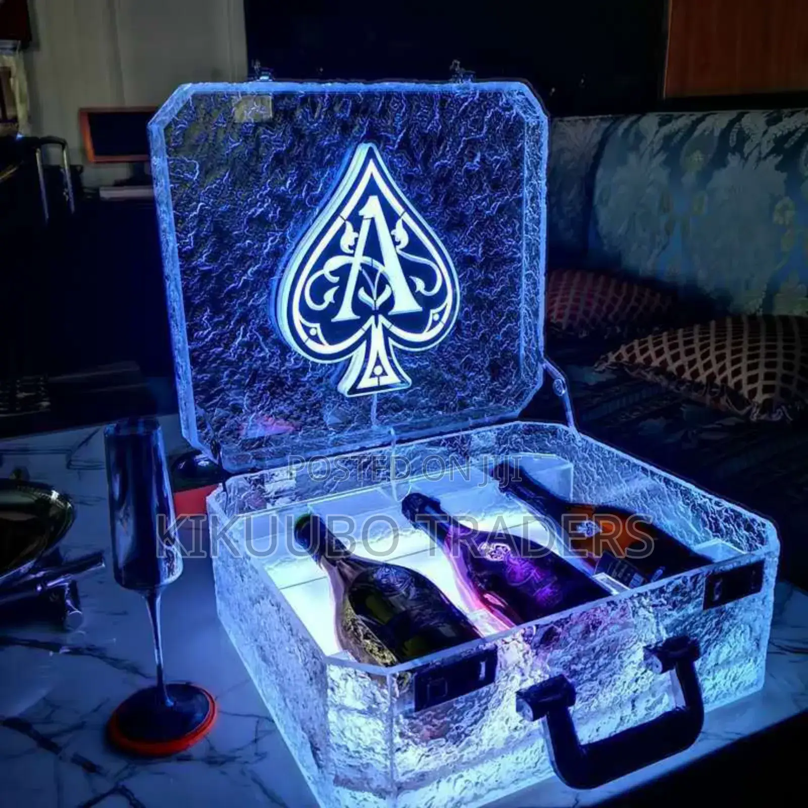 Led Champagne Bottle Presenter, Champagne Bottle Presenter