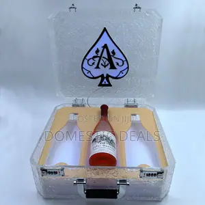 Rechargeable Ace of Spade 3 Bottle Wine Presenter