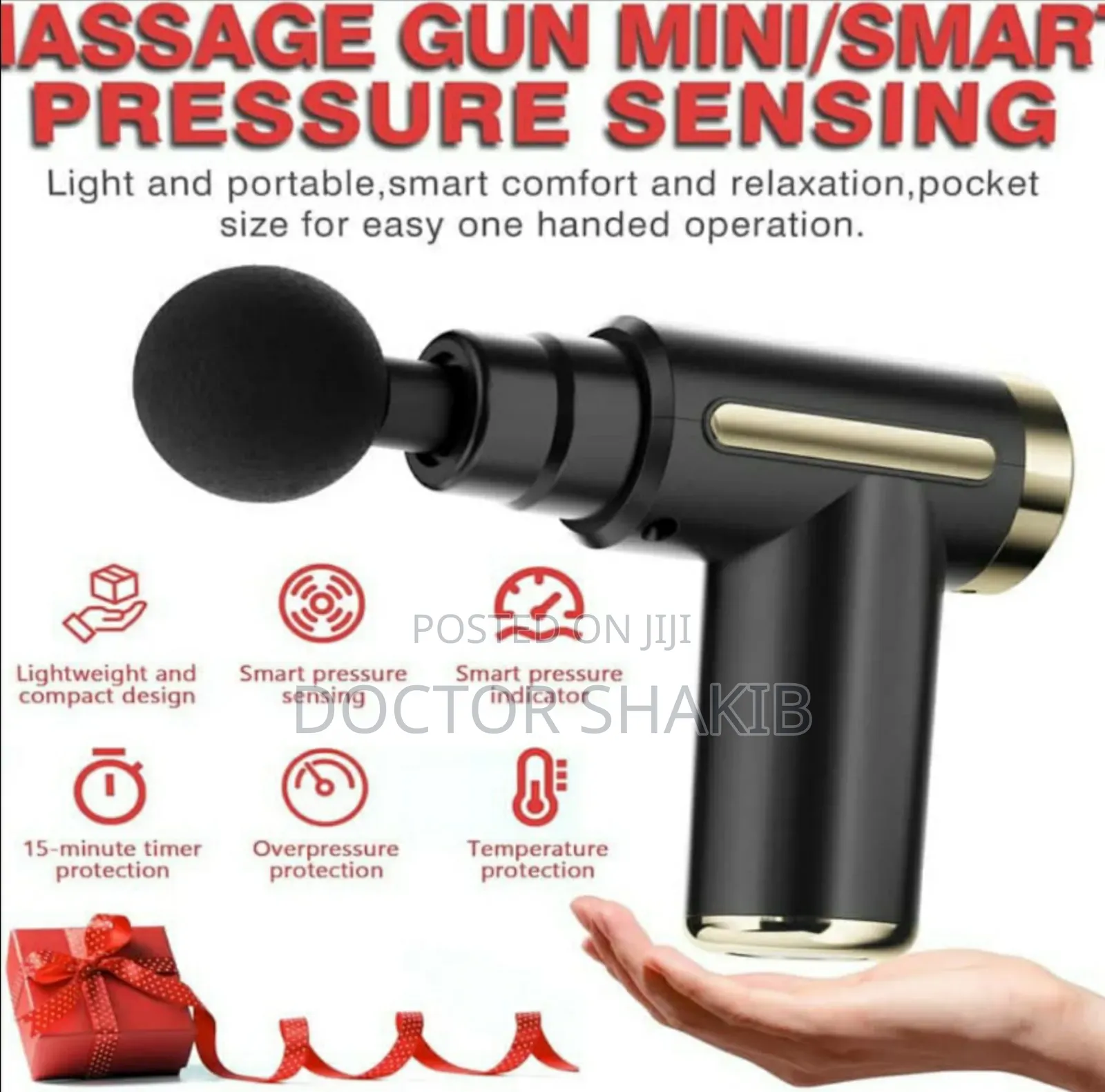 Quality Massage Gun, 6-Speed Muscle Percussion Massager