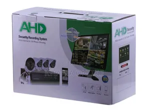 Video Surveillance Kit Dvr 4 Full Cctv Ahd Cameras