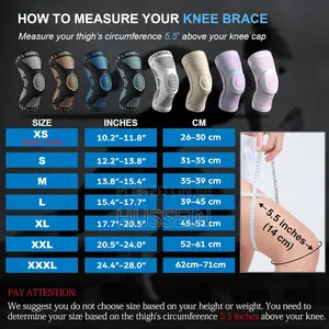 Neenca Professional Knee Brace,Compression Knee Sleeve