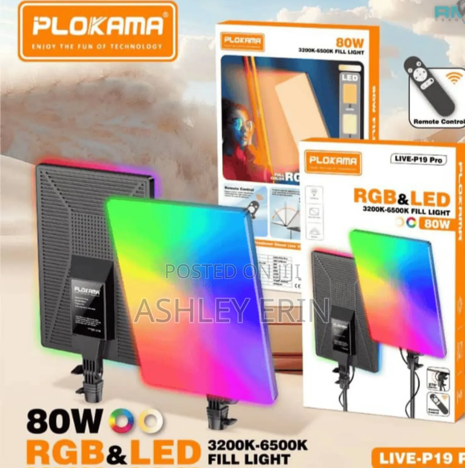 Plokama Live-P24 Pro RGB Panel Fill Light