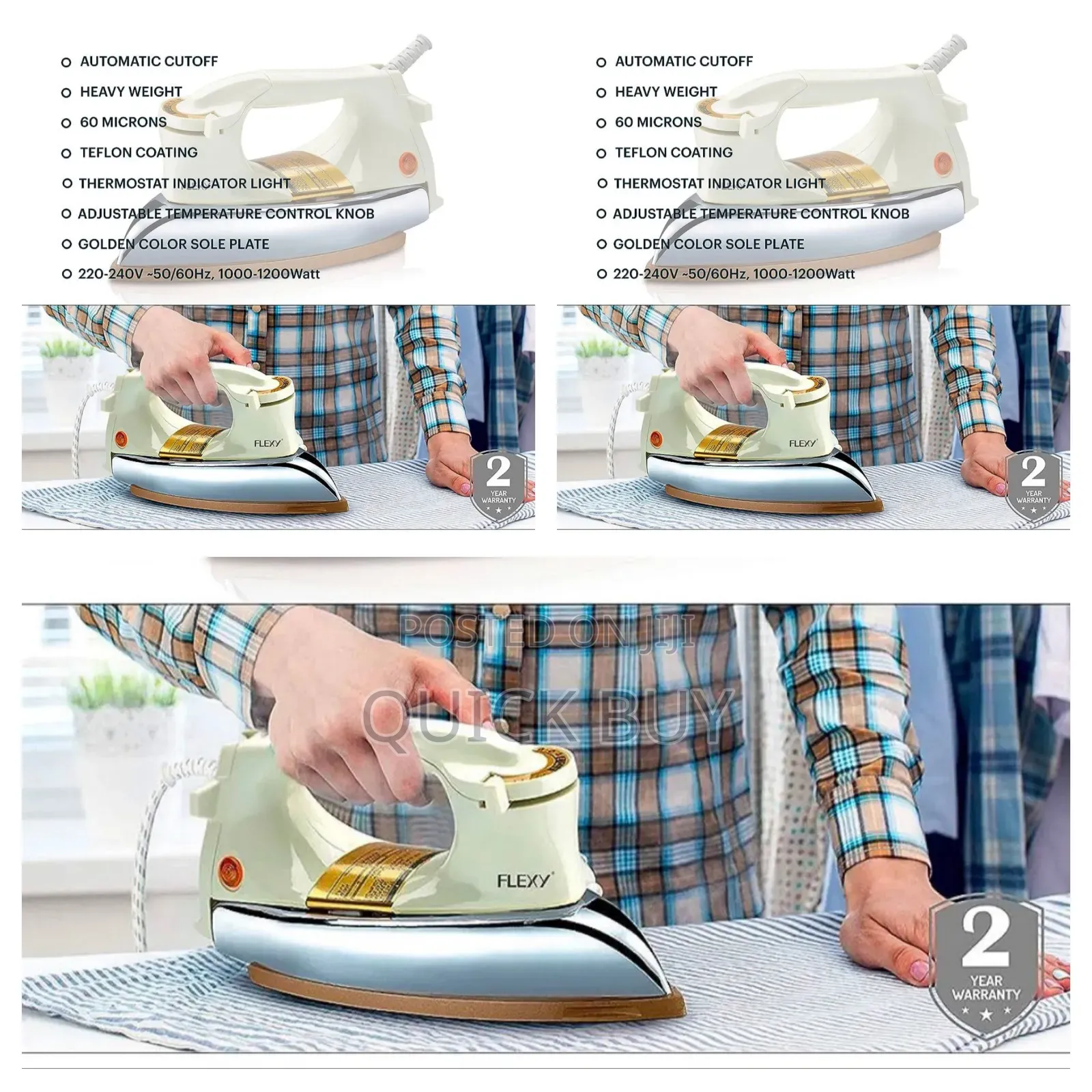 Flexy Affordable Iron
