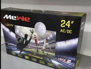 Mewe 24 Inch Free To Air Digital Led Tv Ac Dc - Black