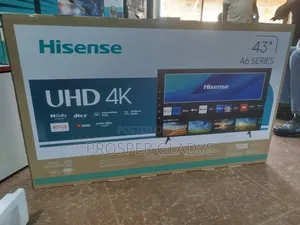 43 Inches Led Hisense Smart Uhd Flat Screen A6