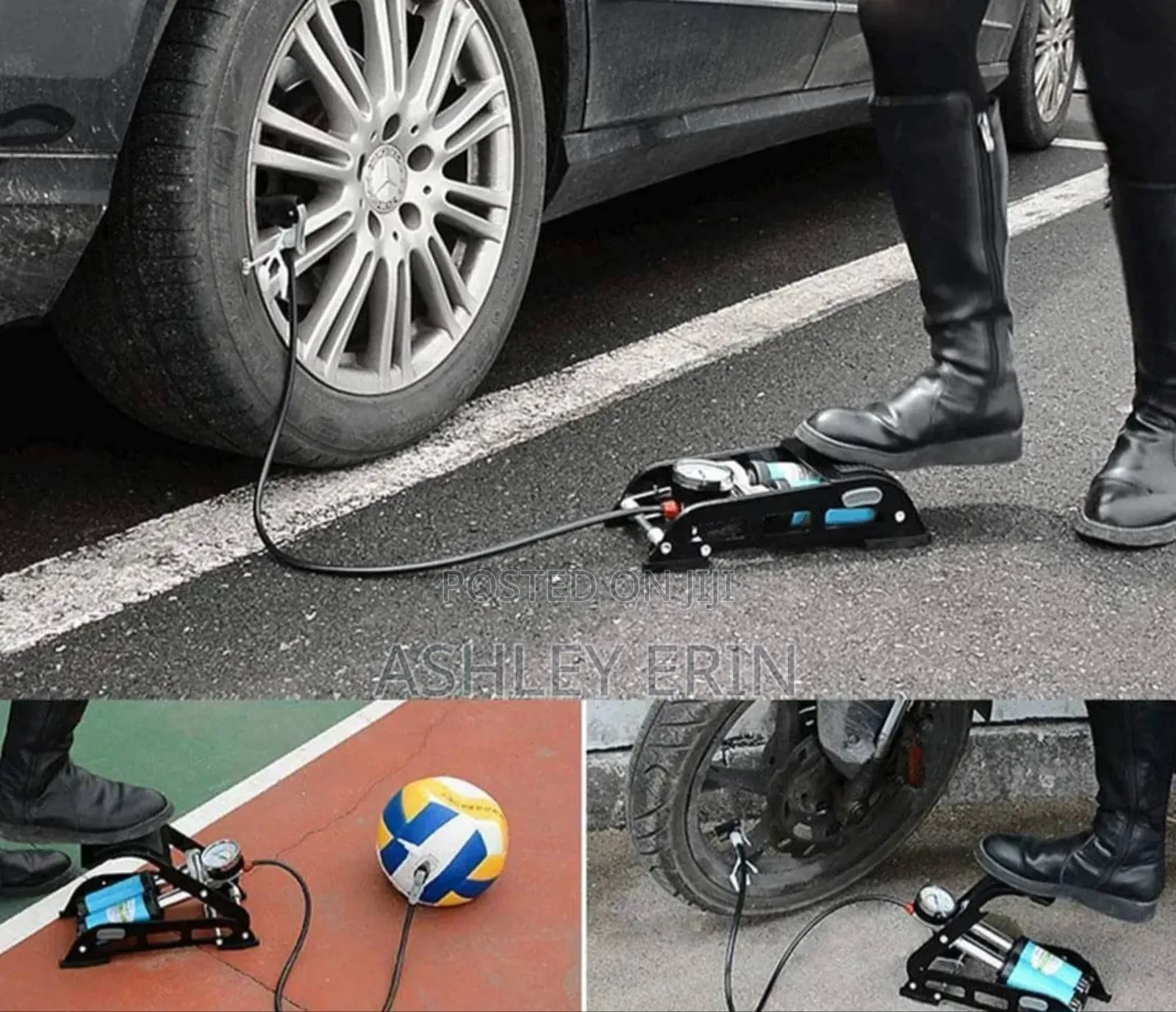 Bicycle Tire Pressure Pump