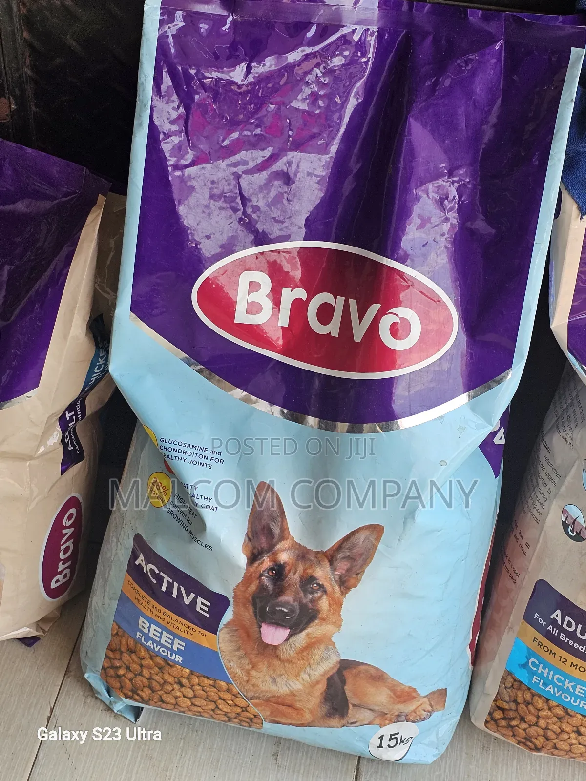 Dog's Food, Beef Flavour 15kg