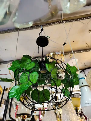 Green Leaf Floral Pendant Lamp
