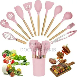 Luxurious Kitchen Utensil Set Silicone Cooking Utensils Kit
