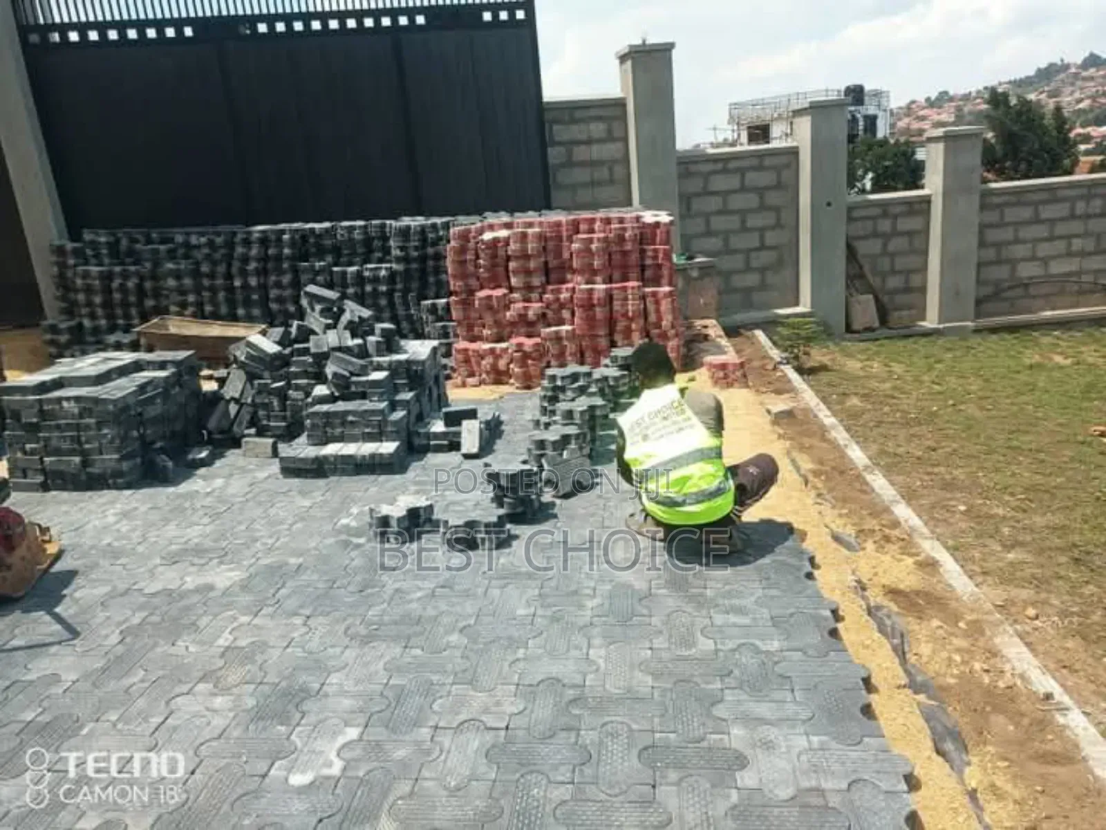Beautiful Pavers Laid With Precision.