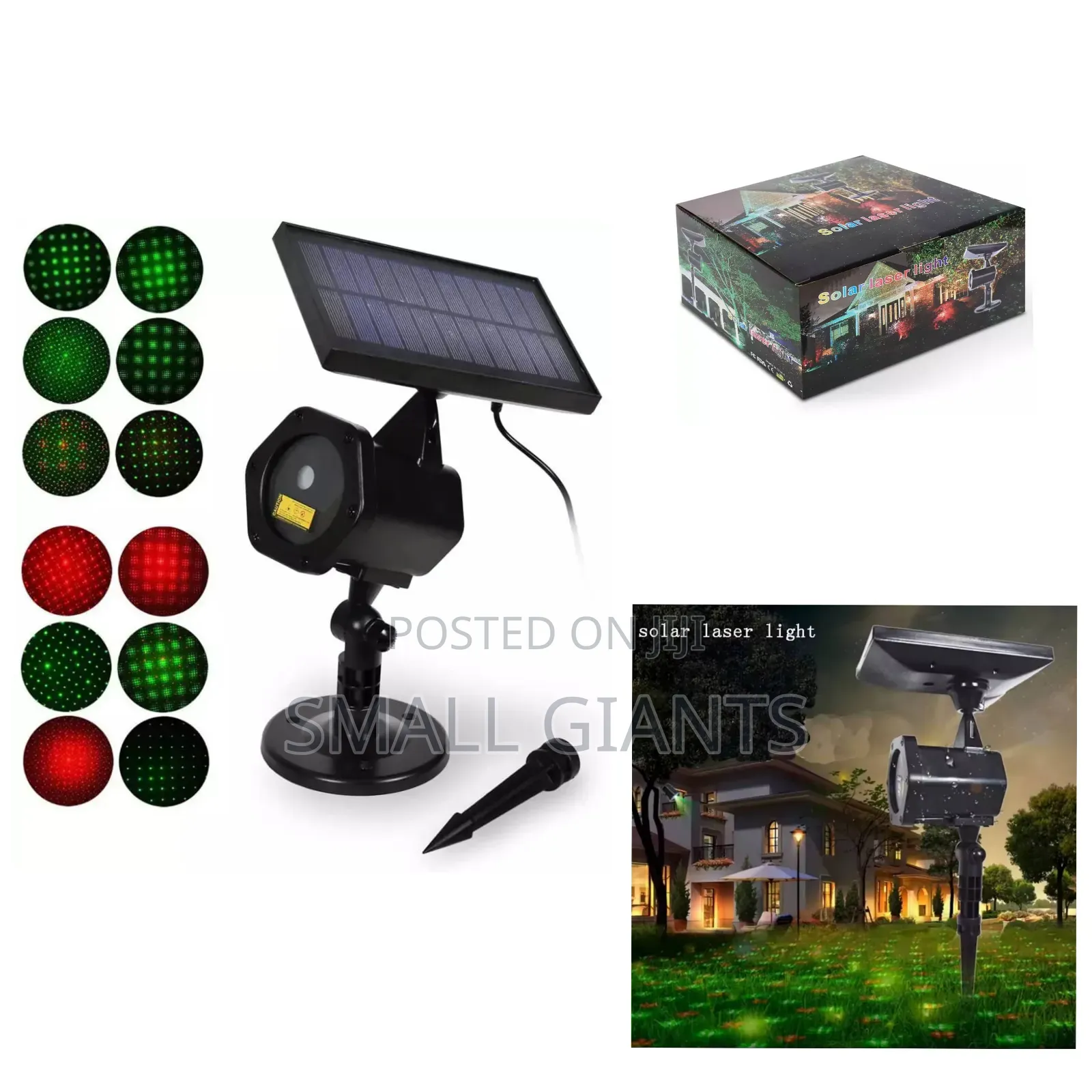 Outdoor Solar Laser Light