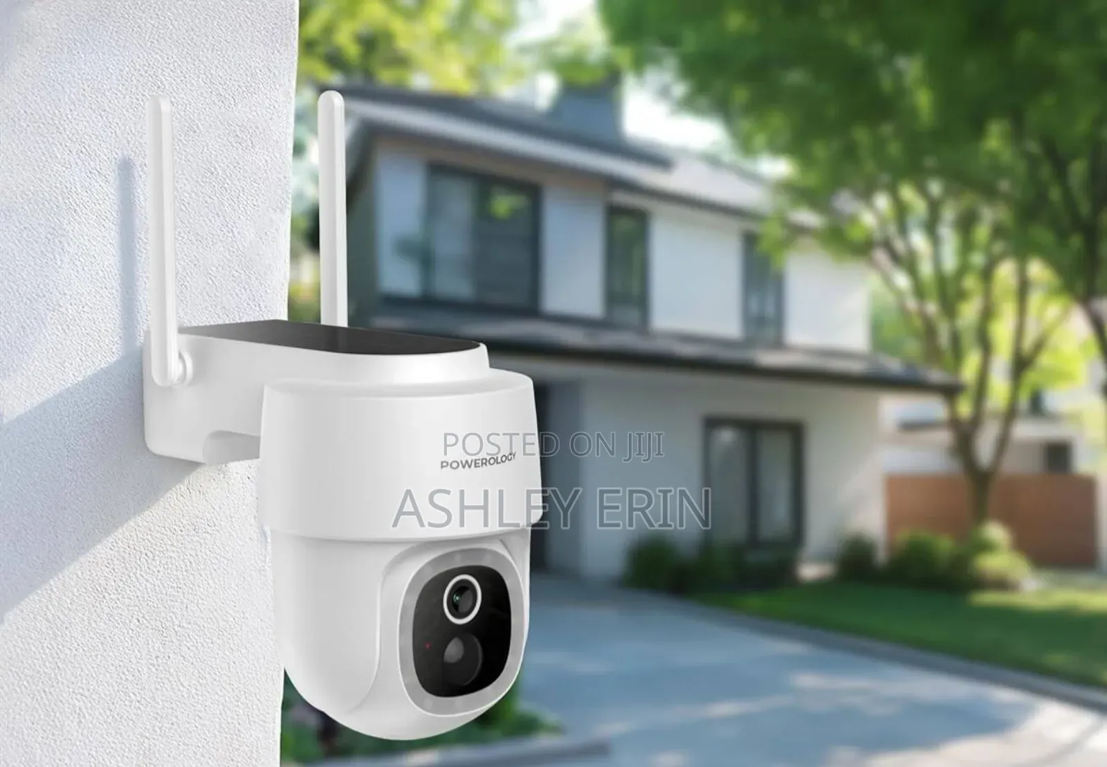 Powerology Solar Pan Tilt Outdoor Camera