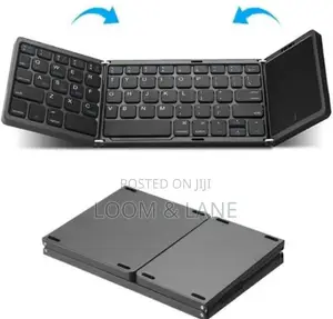 Foldable Wireless Bluetooth Keyboard With Touchpad
