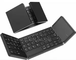 Foldable Wireless Bluetooth Keyboard With Touchpad