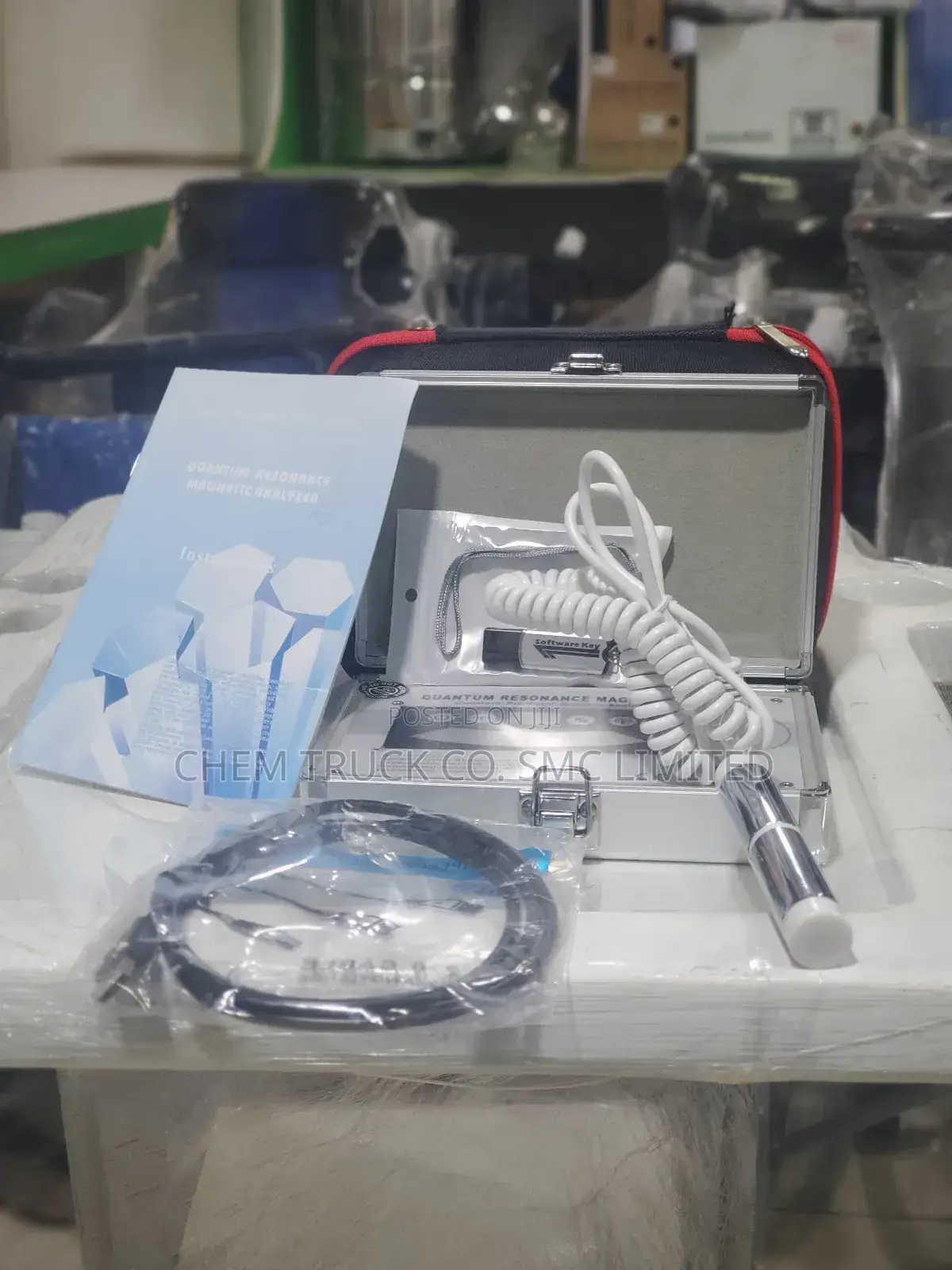 Quantum Resonance Magnetic Analyser