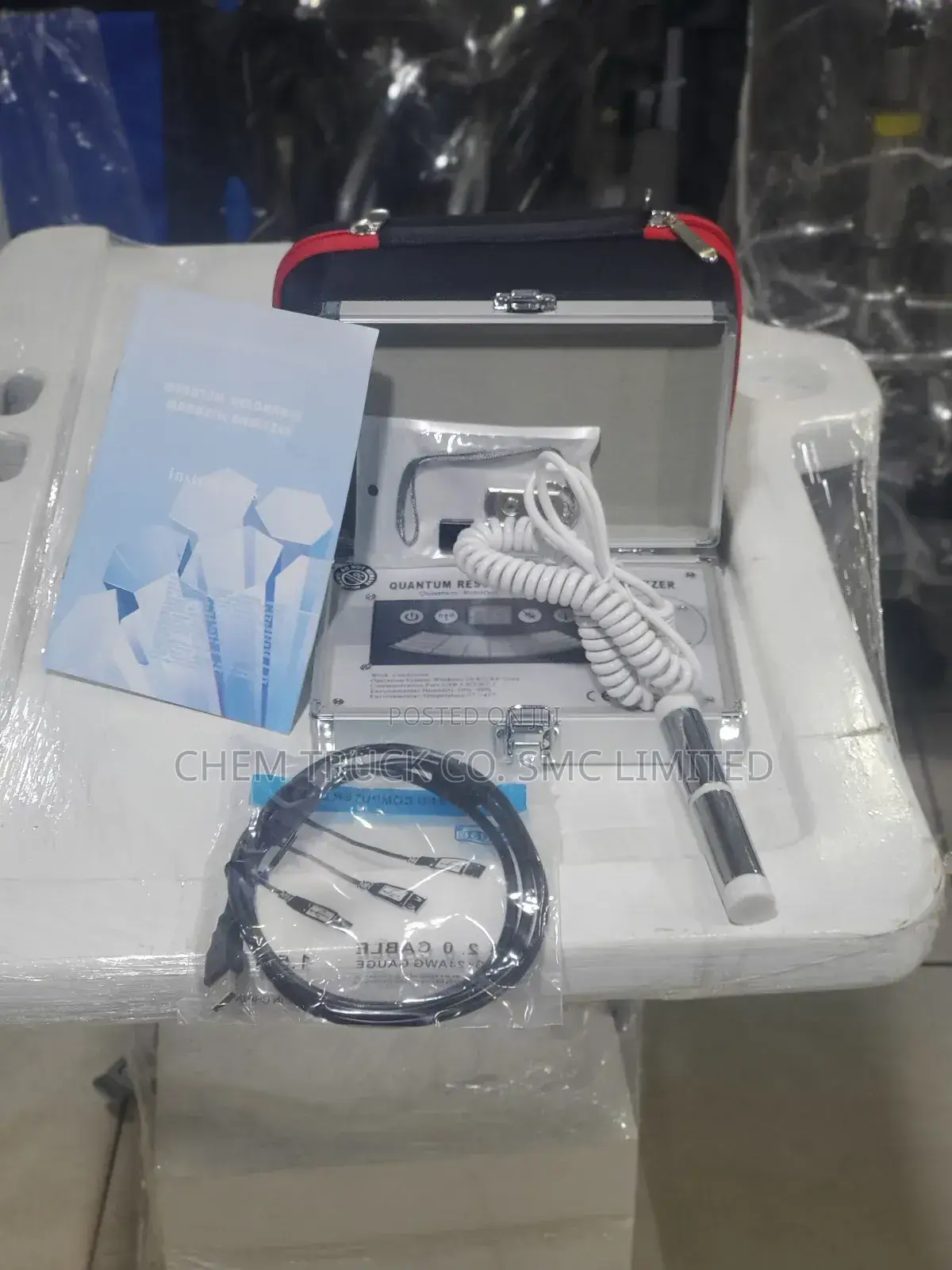 Quantum Resonance Magnetic Analyser