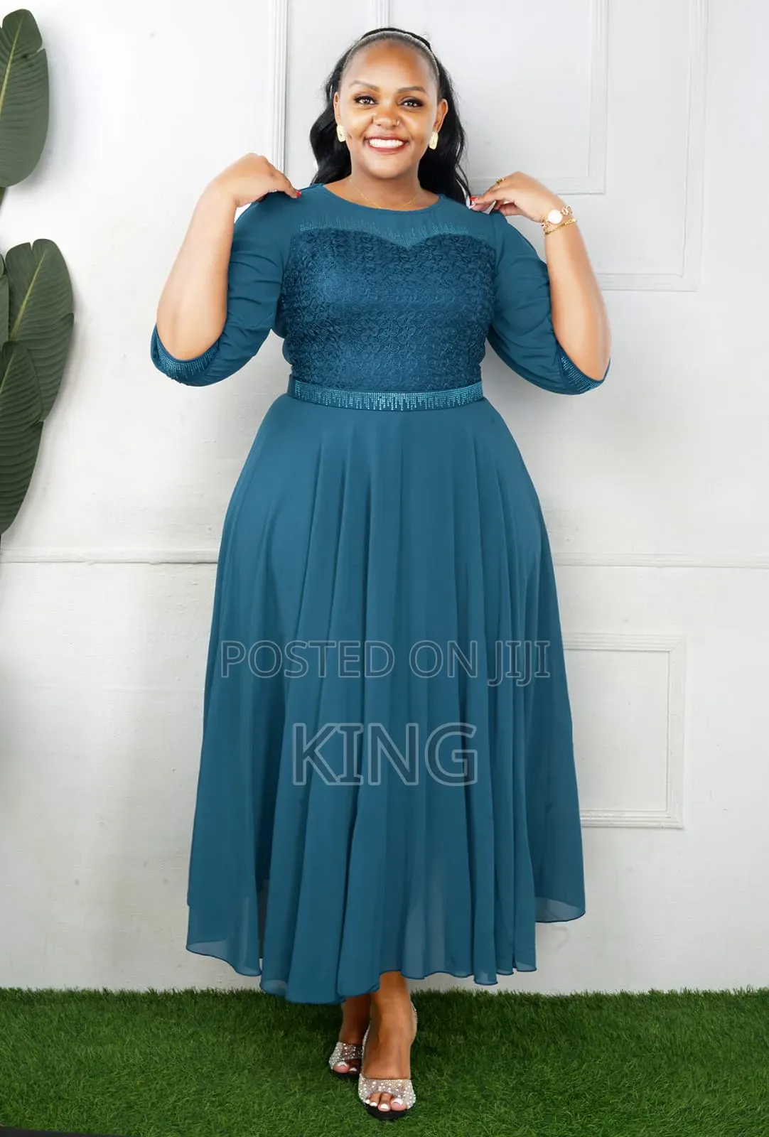 Olive Green Dress