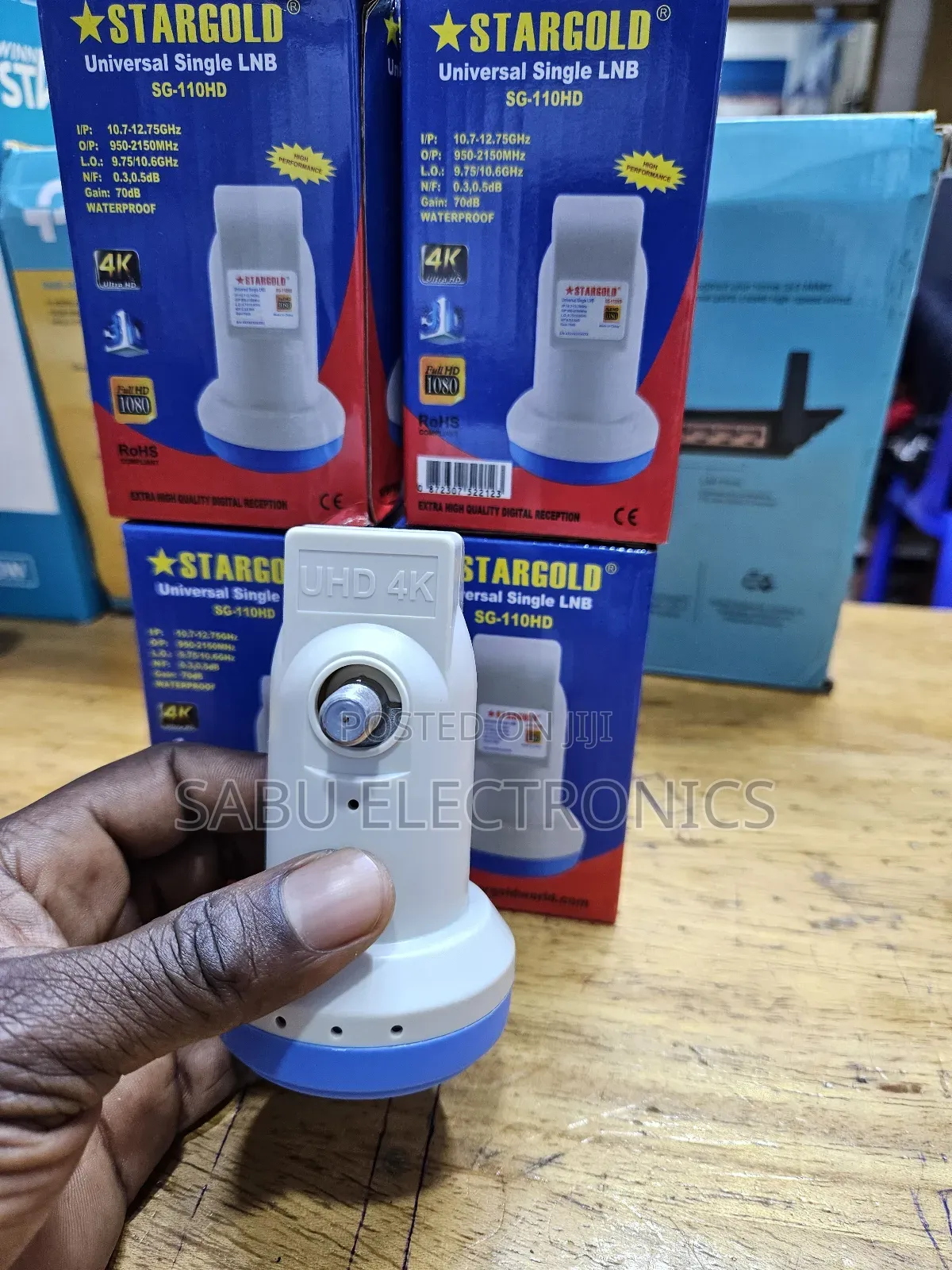 Premium Hd Satellite LNB – Single Output, -Ready