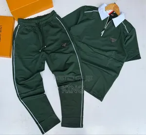 Prada Tracksuit. Green, Grey, Black