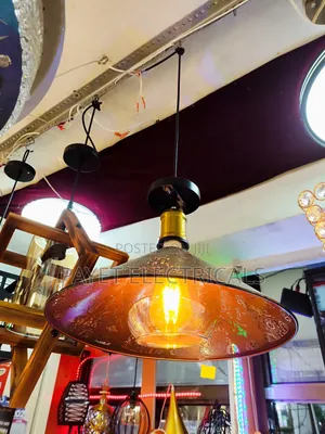 Vintage Bar/ Restaurant Pendant Lampshade