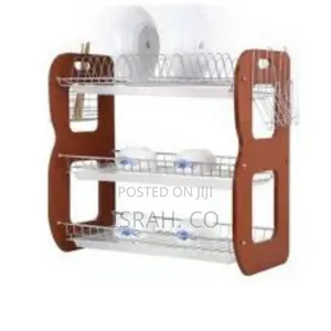 3 Tier Wooden Kitchen Rack.
