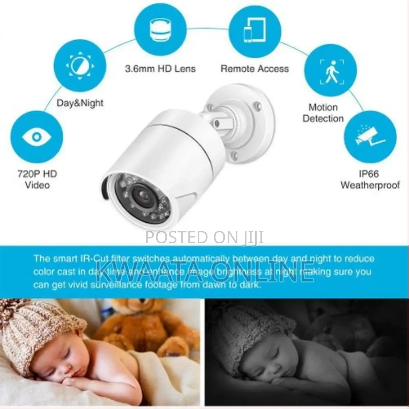 Ahd 8-Channel Home Recording CCTV Security System With 5g