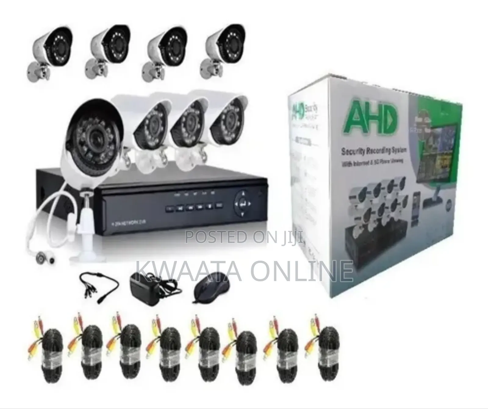 Ahd 8-Channel Home Recording CCTV Security System With 5g