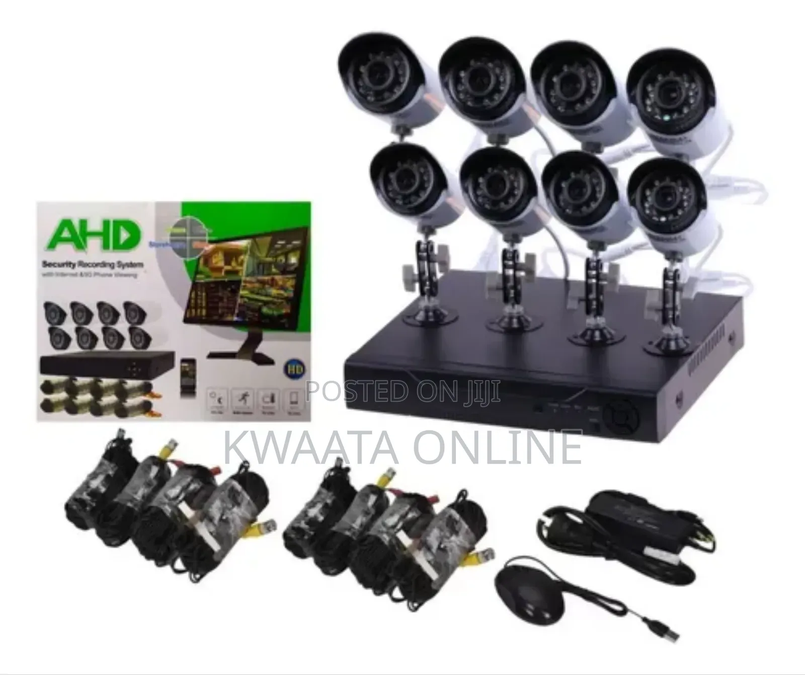 Ahd 8-Channel Home Recording CCTV Security System With 5g