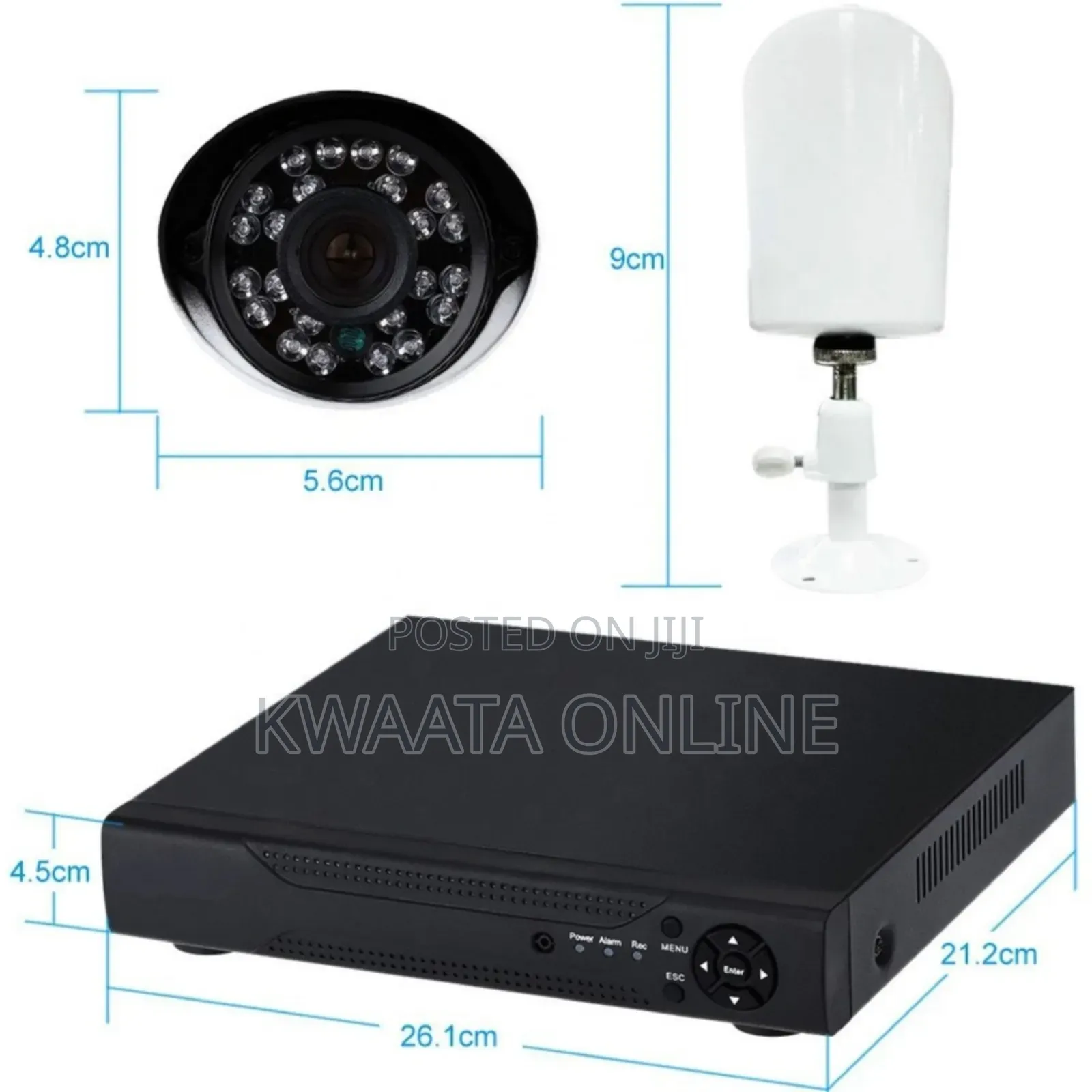 Ahd 8-Channel Home Recording CCTV Security System With 5g