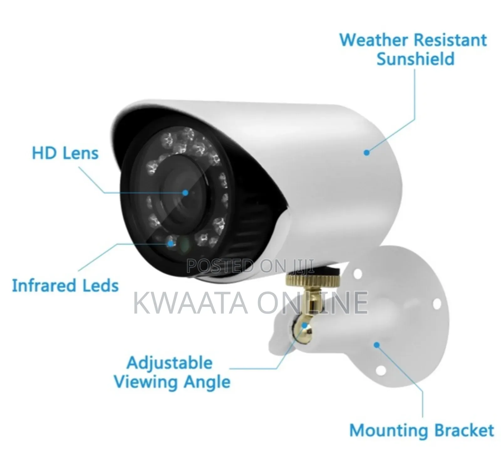 Ahd 8-Channel Home Recording CCTV Security System With 5g