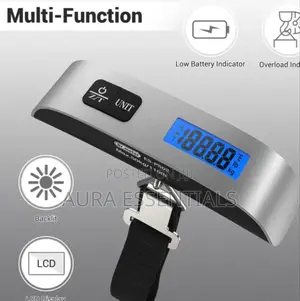 Digital Travel Luggage Scale, Max Weight 50kg