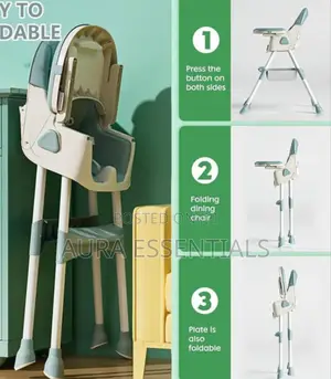 Unique High Portable Foldable Feeding Chair for Babies