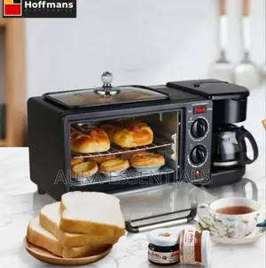 Hoffmans Home Breakfast Machine Maker Coffee , Oven , Grill