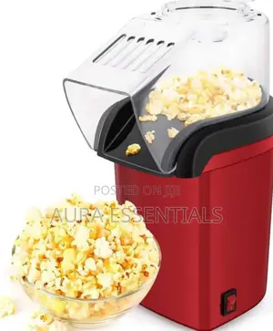 Hot Air Popcorn Popper No Oil