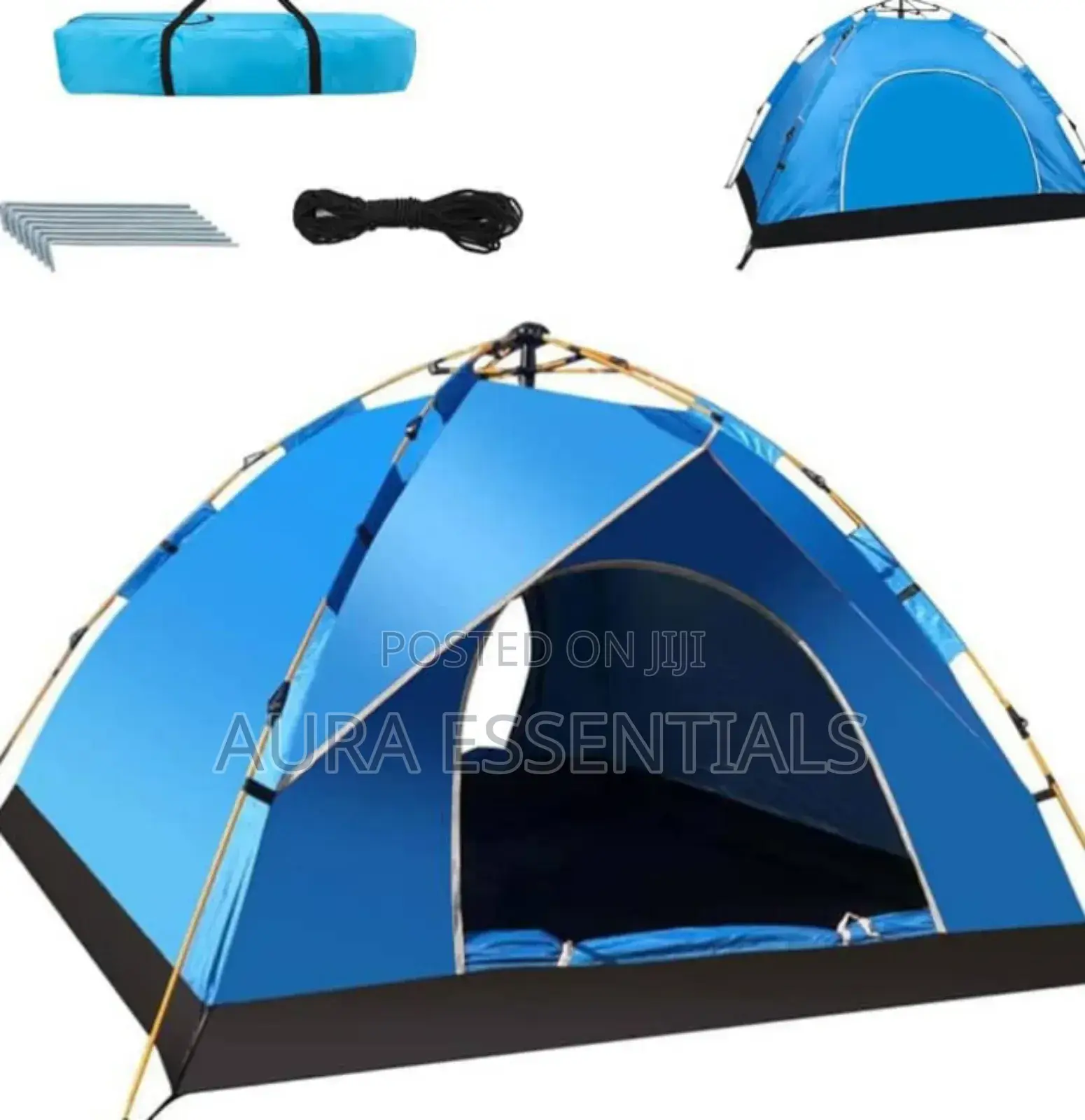 Lightweight Camping Tent 4-6 Person Color Varies