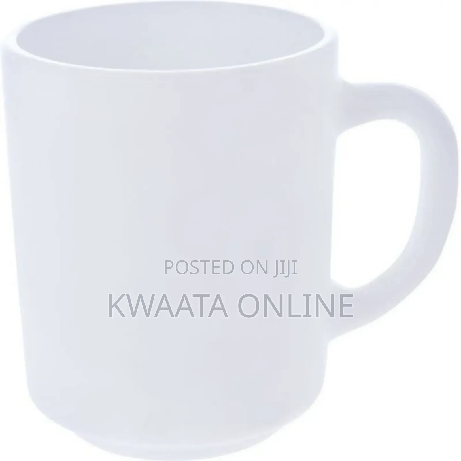 6pc Luminarc Classic Tea/Coffee Mugs White Cups