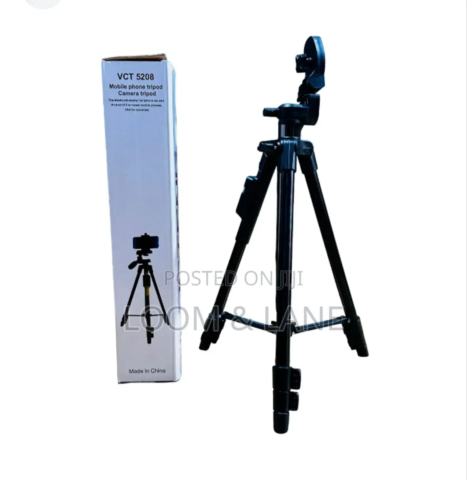 Professional Foldable Heavy Duty Tripod 3388 – Black