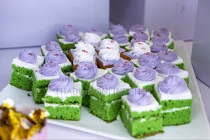 Cakes and Fruits Dessert Tables. Also Do Cooking