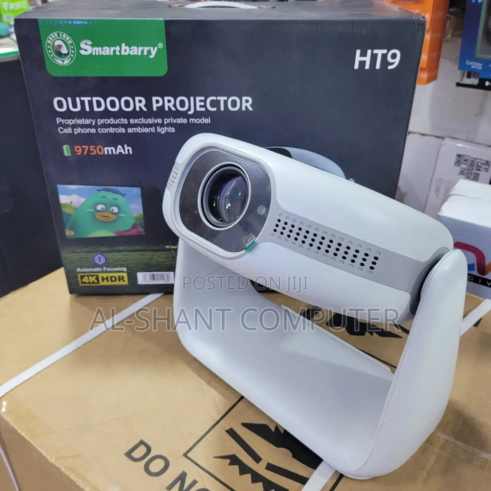 Projector 9750mah Smartbarry, Outdoor Smart Projector
