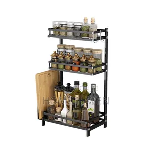Multilayer Stainless Kitchen Spice Rack
