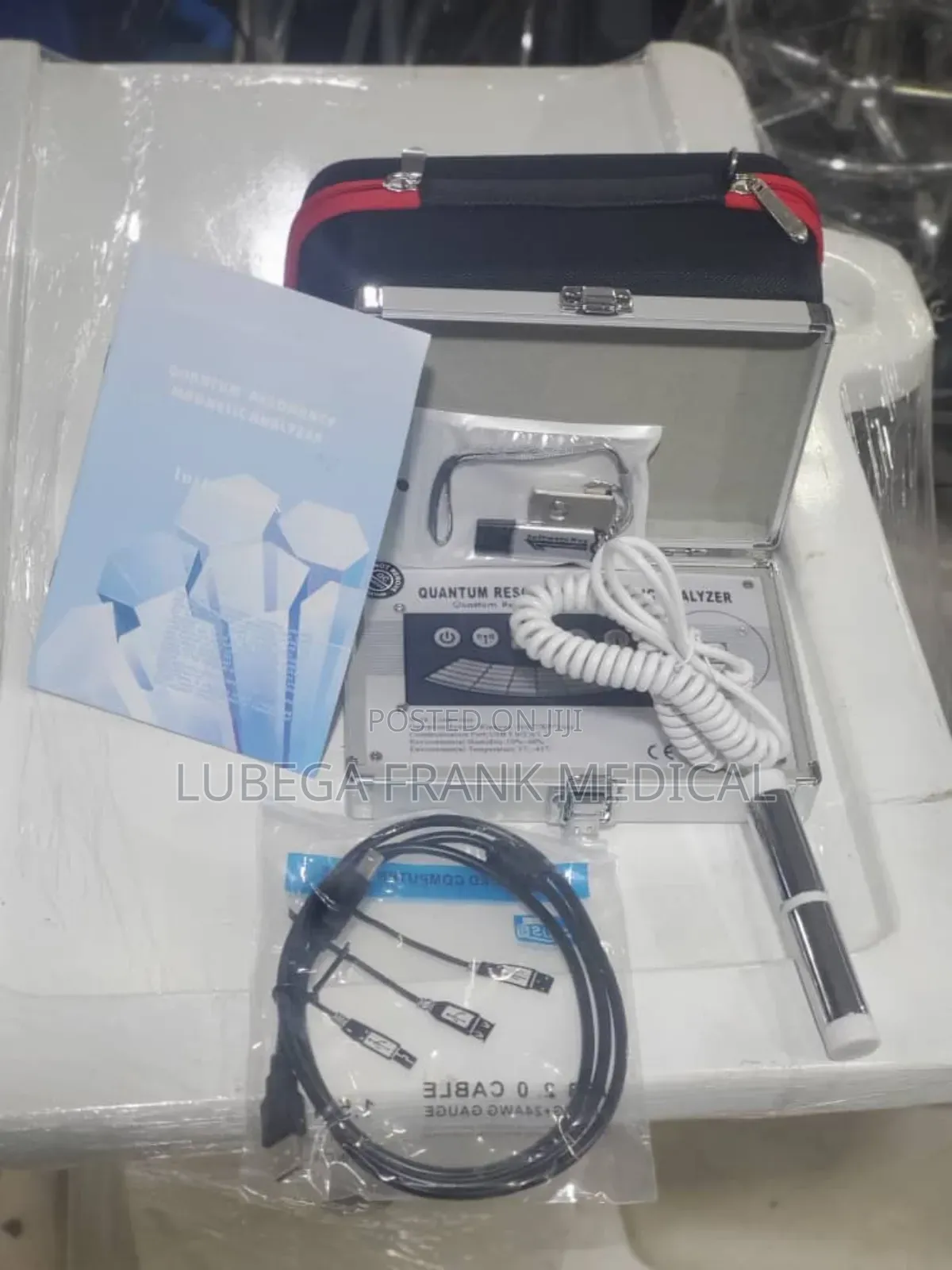 Quantum Resonance Magnetic Analyzer