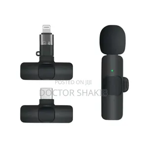 New Wireless Microphone Compatible With Android and iPhone