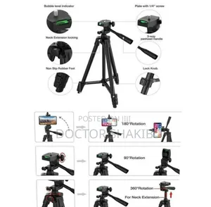 New Yunfeng-3388 Professional Foldable Heavy Duty Tripod