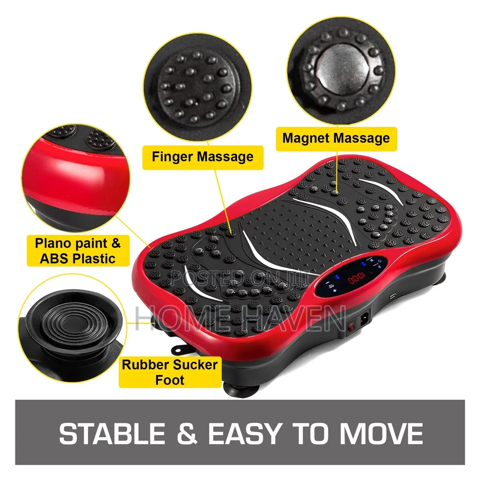 Full Body Vibration Platform Plate Massager