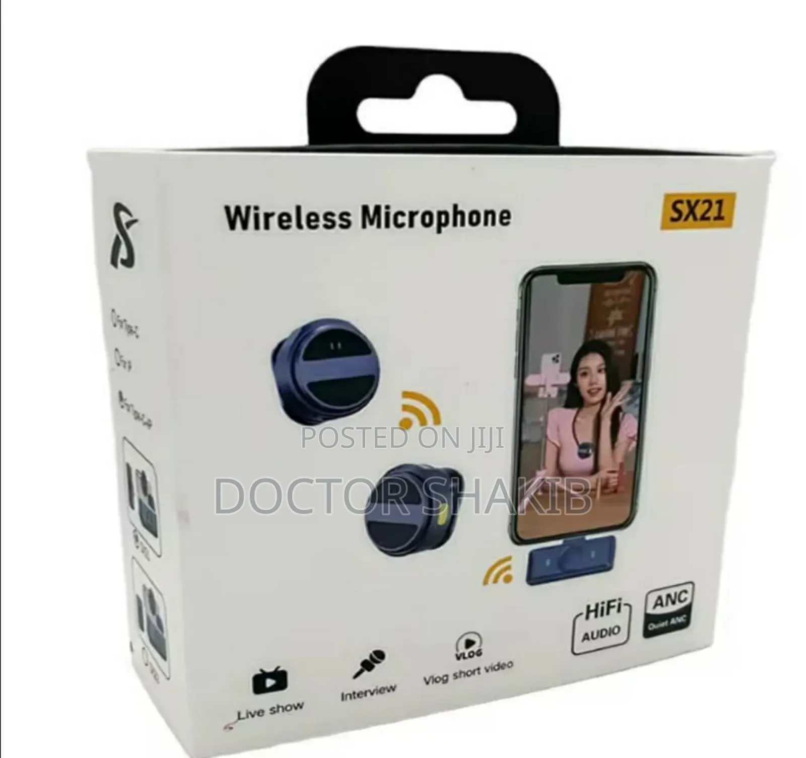 High Performance Sx21 Wireless Lavalier Microphone