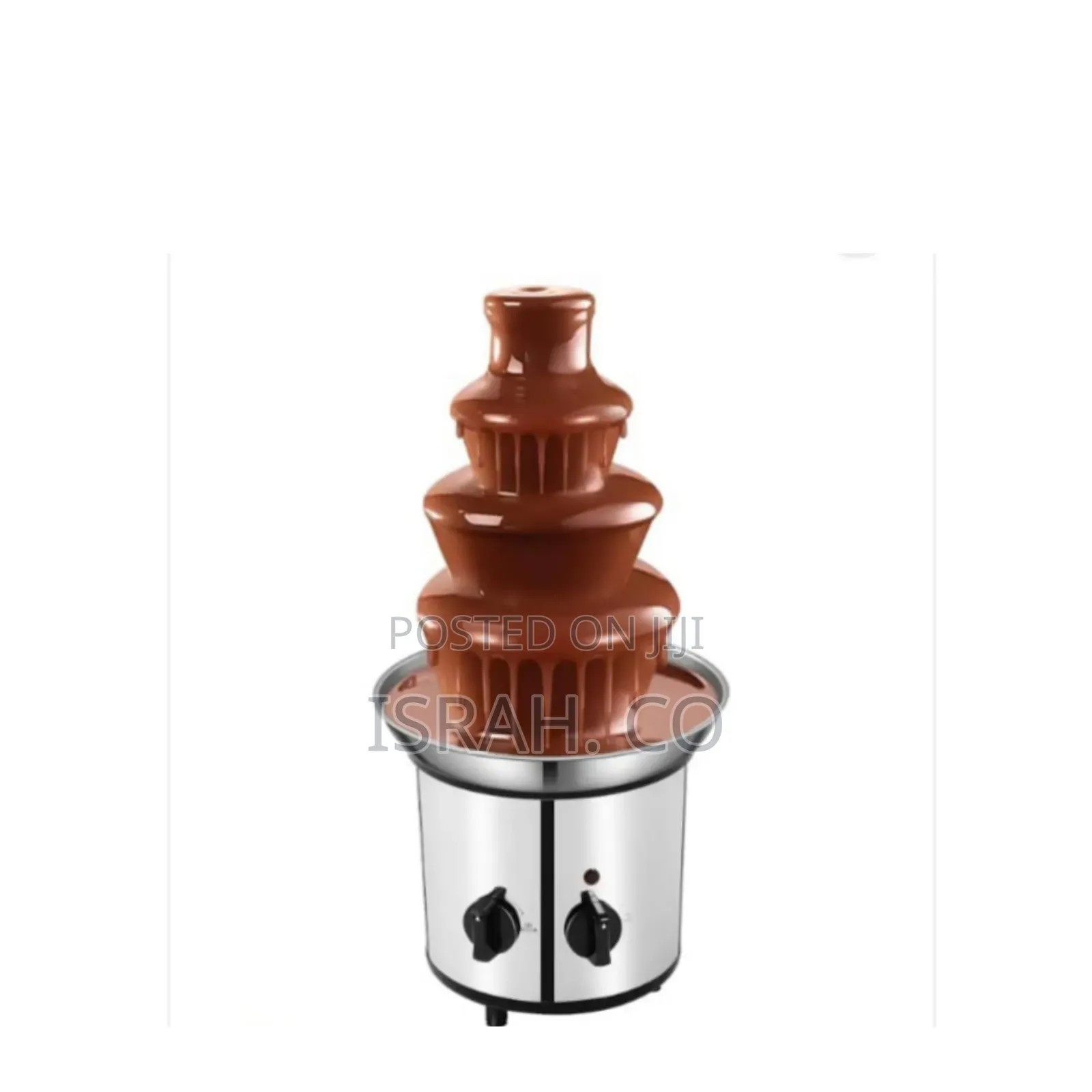 4 Tier Stainless Steel Mouth Watering Chocolate Fountain.