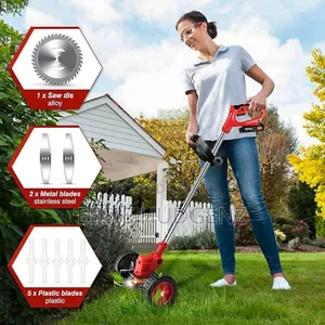 Lawn Mover, Grass Cutter With Rechargeable Batteries
